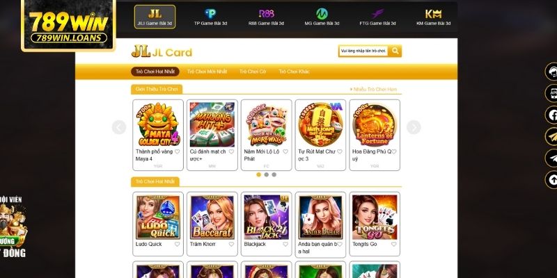 Ưu điểm thu hút của game bài tại 789WIN